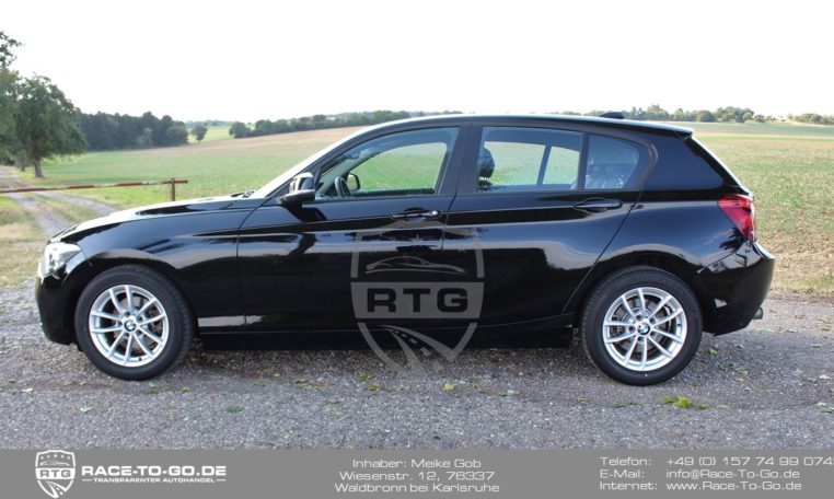 BMW 1er 116i F20 schwarz mit erst 42.500km